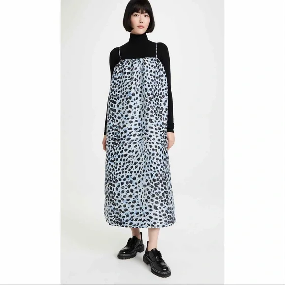 【セール】国内入荷済み♪Ganni Crispy Jacquard ワンピ セール】国内入荷済み♪Ganni Crispy Jacquard ワンピ (Ganni